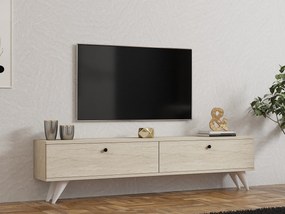 Έπιπλο Τηλεόρασης Τραβερτίνη LEEGE 160x25x40