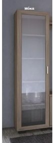 Savvidis Furniture  Βιτρίνα/Μόκα 45x45x180 cm BEST-30219