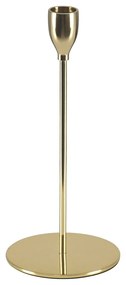 Κηροπήγιο Μεταλλικό Isabella 35100 Φ10x23cm Gold GloboStar Metal