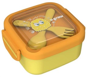 U-Grow A-1415YE Σετ Φαγητού Κίτρινο 4τμχ