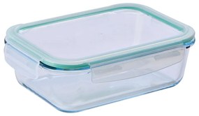 Φαγητοδοχείο Ορθογώνιο 20.21.0712 1500ML Γυάλινο Green Benetton Glass