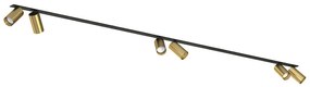 Φωτιστικό Οροφής - Σποτ Mono Surface 7748 6xGU10 10W Solid Brass Nowodvorski Metal, Plastic