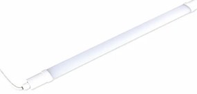 Γραμμικό Φωτιστικό Στεγανό LED IP66 18W 6500K Λευκό Tete TETE1865 ACA-TETE1865-Λευκό TETE1865