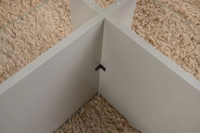 Τραπεζάκι Σαλονιού Γκρι VETRINO 105x65x40