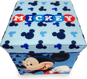 Σκαμπό Με Αποθηκευτικό Χώρο (30X30) Dimcol Mickey 14