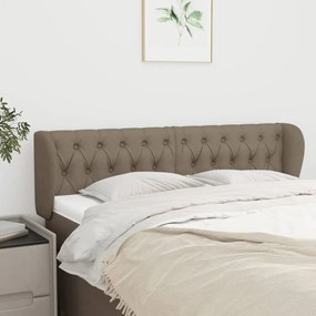 vidaXL Κεφαλάρι με Πτερύγια Taupe 147 x 23 x 78/88 εκ. Υφασμάτινο