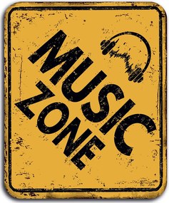Music Zone πινακίδα διακόσμησης Forex (49426)