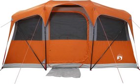 vidaXL Οικογενειακή Σκηνή 435 x 255 x 216 εκ. Πολυεστέρας και Χάλυβας