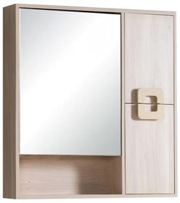 GLORIA HOTEL - ΚΑΘΡΕΠΤΗΣ PVC 80x13x80h cm - CAPPUCCINO 51-2130