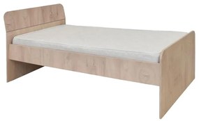 Bed Kinder 120 Oak 120x206x92 εκ.