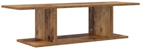 vidaXL Ντουλάπι TV με ράφι Καφέ 103 x 30 x 26.5 εκ Επεξεργασμένο ξύλο