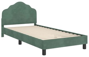 vidaXL Κρεβάτι Παιδικής Κρεβατοκάμαρας με Κεφαλάκι Θαλασσί 90 x 200 cm