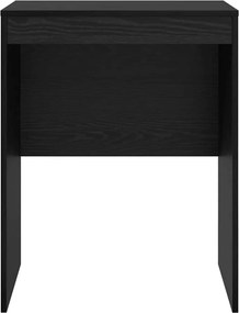 vidaXL Γραφείο Μαύρη Οξυά 60 x 50 x 76 εκ.