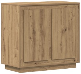 vidaXL Σιφωνάς Artisan Oak 80x34x75 εκ. Κατασκευασμένο ξύλο