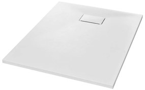 Βάση Ντουζιέρας Λευκή 100 x 80 εκ. από SMC - Λευκό