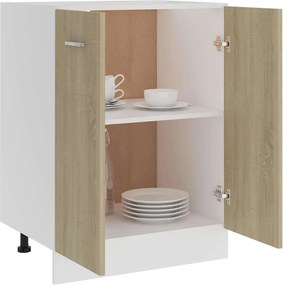 vidaXL Ντουλάπι "Lyon" Sonoma Δρυς 60x46x81,5 εκ. από Τεχνητό Ξύλο