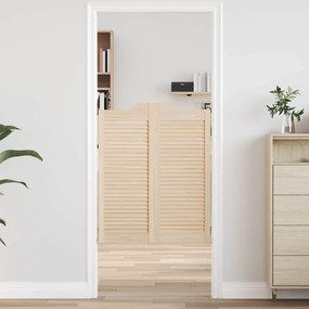 vidaXL Πόρτες Swing Φυσικό 100 x 40 cm Μασίφ Ξύλο Πεύκου