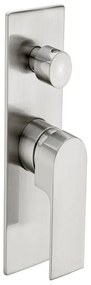 Sparke LUME-19 Μίκτης Ντουζ Εντοιχιζόμενος Brushed Nickel