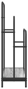 vidaXL Ράφι Ρούχων Γκρι sonoma 60 x 30 x 100.5 εκ Επεξεργασμένο ξύλο