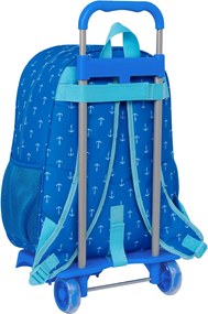 Σχολική Τσάντα με Ρόδες Donald Μπλε 33 x 42 x 14 cm