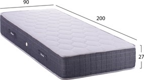 ΣΤΡΩΜΑ DREAMTOPIA CLOUD9 HM656.90-200 BONNELL SPRING 90x200x27Υ εκ.