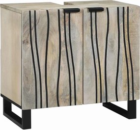 vidaXL Σετ Επίπλων Μπάνιου 4 pcs Καρυδιά Καφέ Επεξεργασμένο ξύλο