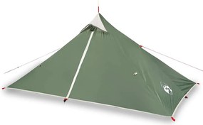 vidaXL Κρεμαστή Σκηνή Tipi 1 Ατόμου Αδιάβροχη Πράσινη