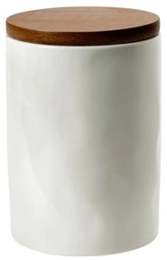 Βάζο Για Ζάχαρη Magna 37.150.87 White-Brown Cryspo Trio Wood,Porcelain