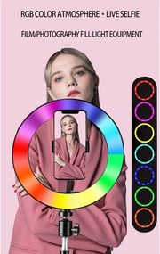 Qiaoyang LED Ring Light με Βάση QA-RG35 – Soft Ring Light