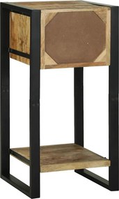 vidaXL End Table Καφέ 40 x 40 x 80 cm Στερεό ξύλο μάνγκο