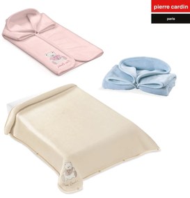 ΚΟΥΒΕΡΤΑ ΥΠΝΟΣΑΚΟΣ 80Χ90 PIERRE CARDIN  (560) - Pink