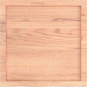 vidaXL Πάγκος Μπάνιου Αν. Καφέ 60x60x(2-6) εκ. Επεξεργ. Μασίφ Ξύλο