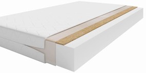 Στρώμα  Collin χωρίς ελατήρια με Coconut  100×190 cm  Σκληρότητας: Μέτριο  Luletto