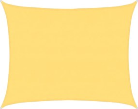 vidaXL Πανί Σκίασης Μπεζ 6 x 8 μ. από HDPE 160 γρ/μ²