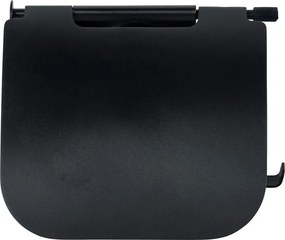 Χαρτοθήκη (13x3x12) Wenko Pavia Black 19901100