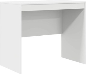 vidaXL Γραφείο με συρτάρι με ράφι με αποθήκευση 2 pcs Λευκό