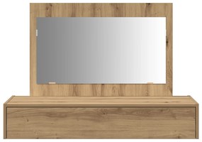 vidaXL Κρεμαστή Γλυφίδα Δρυς 100x40x70 εκ
