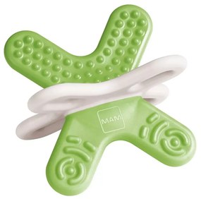 Μασητικό Οδοντοφυΐας Bite & Relax Με Clip Phase 2 566U 4+ Μηνών Green Mam Silicone