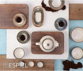Φλυτζάνι Espresso 90ml + Πιατάκι Espiel Essentials Beige OWQ101K6