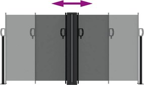 vidaXL Σκίαστρο Πλαϊνό Συρόμενο Ανθρακί 120 x 1200 εκ.