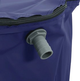 vidaXL Δεξαμενή Νερού με Μπαταρία Πτυσσόμενη 1250 Λ. από PVC