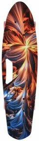 YB-109-2 Skateboard orange with Led Wheels 65*17*10CM
