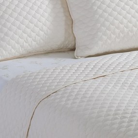 Κουβερλί Μονό (180x240) Nef-Nef Homeware Scofield Ecru
