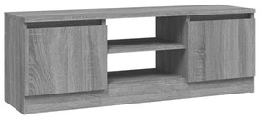 vidaXL Έπιπλο Τηλεόρασης με Πόρτα Γκρι Sonoma 102 x 30 x 36 εκ.