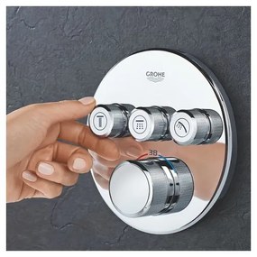 Θερμοστατική εντοιχιζόμενη μπαταρία 3 εξόδων Grohe I-Xruso Gualistero