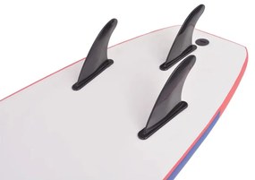 vidaXL Σανίδα Surf Μπλε/Κόκκινη 170 εκ.