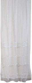 Κουρτίνα με Τρέσα 280x270 Cuba 2 White Anna Riska