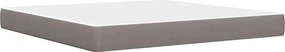 vidaXL Σκελετός Κρεβατιού 200 x 200 cm Taupe