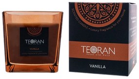 Αρωματικό Κερί Vanilla Τετράγωνο 210gr Teoran