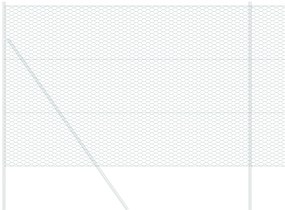 vidaXL Φράχτης Εξαγώνου Πράσινος 1.6x100 μ Ατσάλι